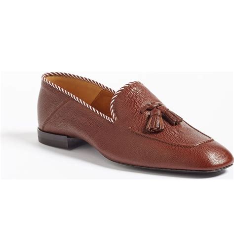 gucci men's valentin tassel loafer dark brown.jpg